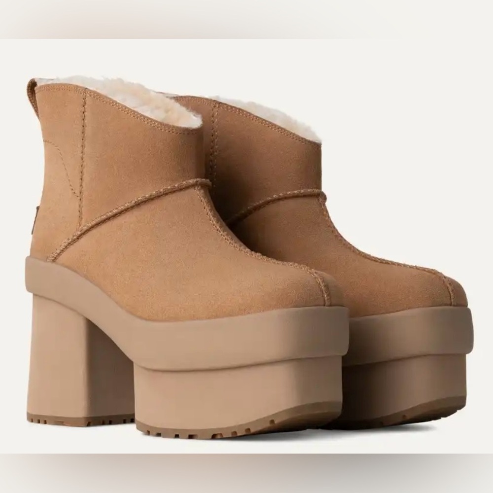 UGG New Heights Platform Mini Size 8